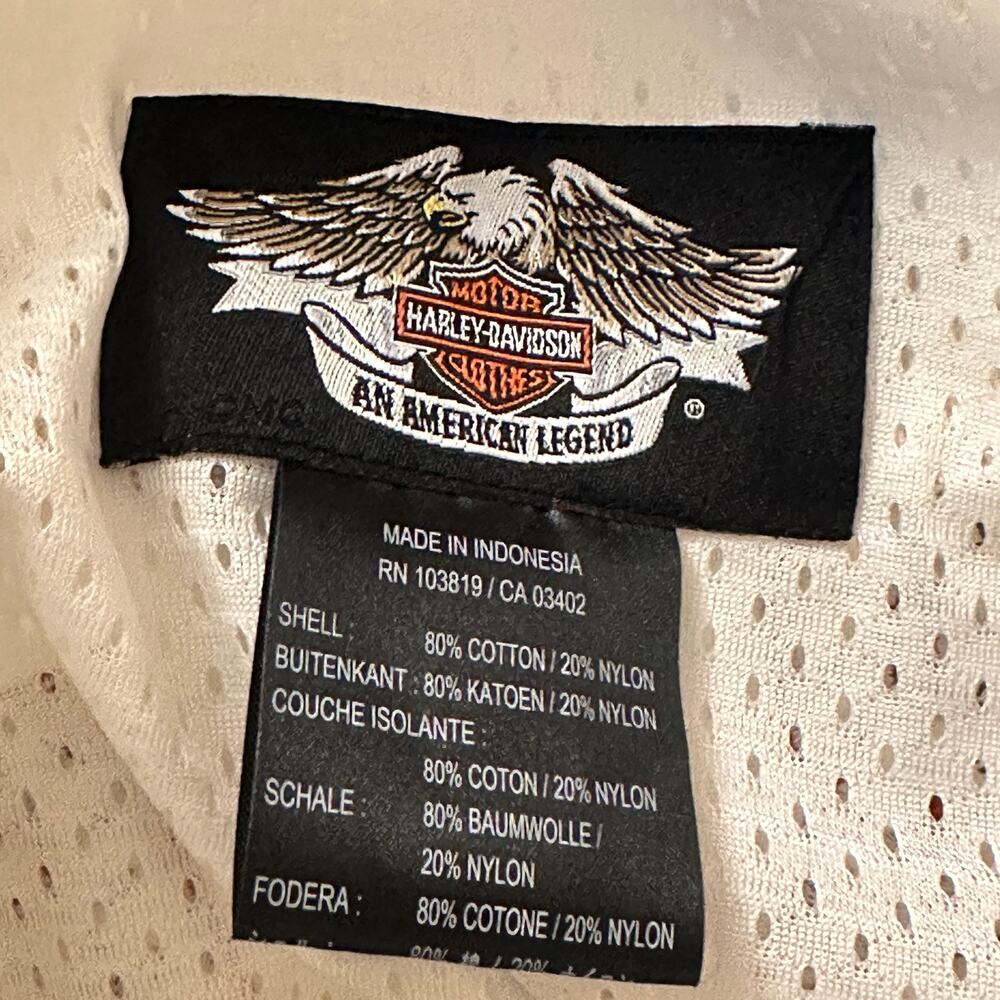 Harley Davidson Moto Jacket M - MEDIUM AUTHENTIC EUC - Picture 9 of 12